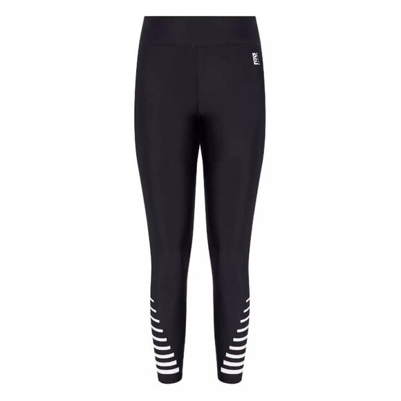 PE Nation black Strike Zone striped ankle leggings size M - Picture 2 of 13
